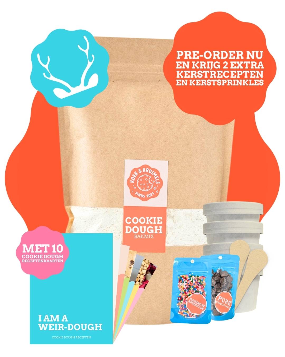 Cookie Dough Kerstpakket - Pre-oder nu voor de feestdagen!