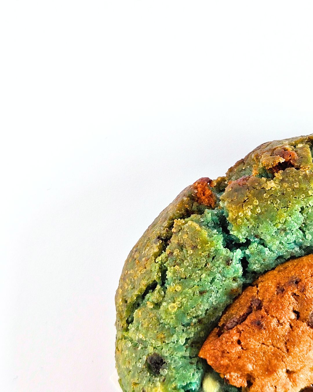 Cookie Monster Chocolate Chip vegan koek