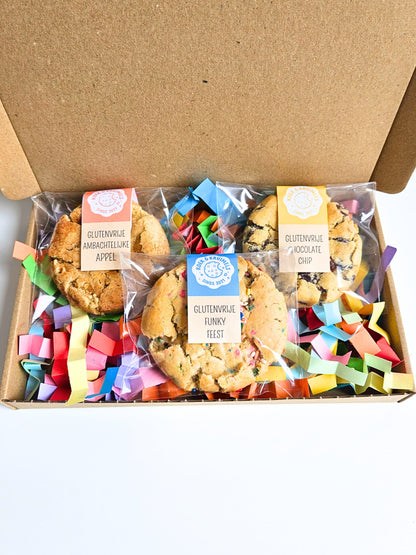 Glutenvrije cookiebox (3 koeken)