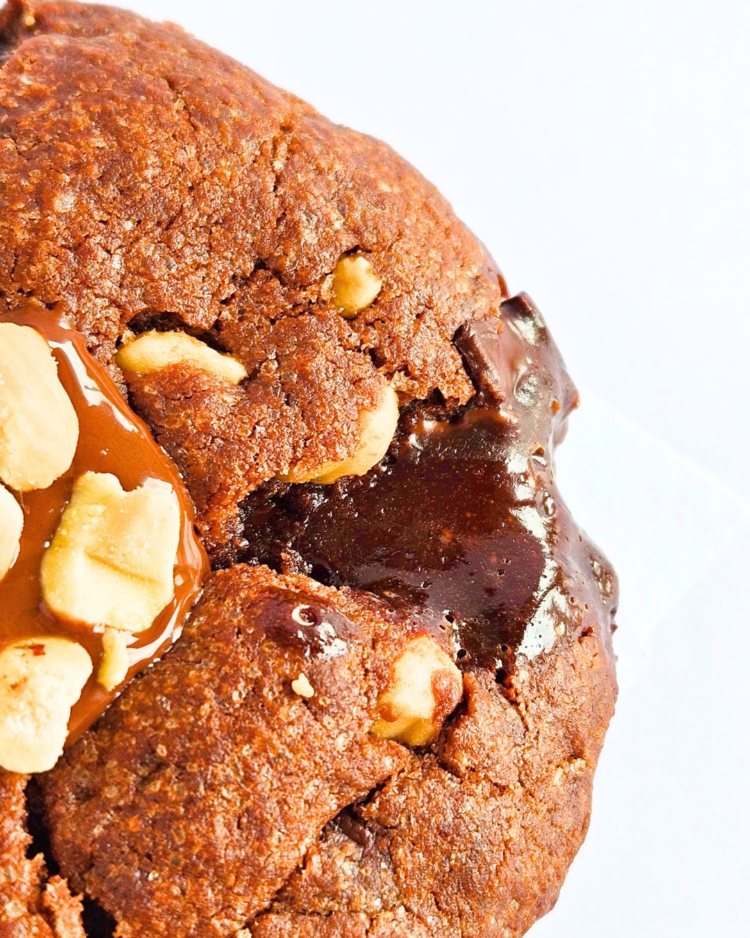 vegan nutella cookie