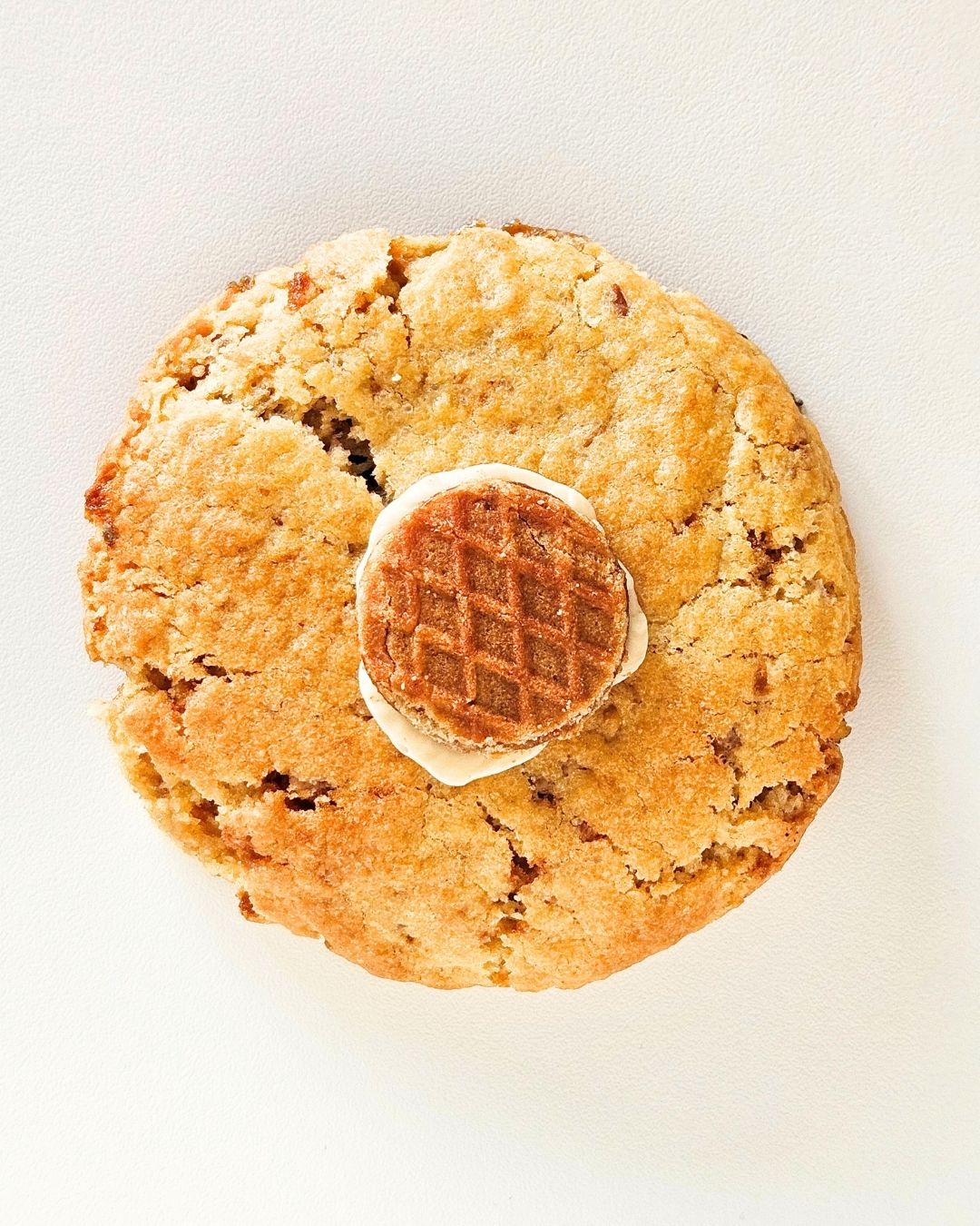 Stroopwafel NY Style Cookie | vegan